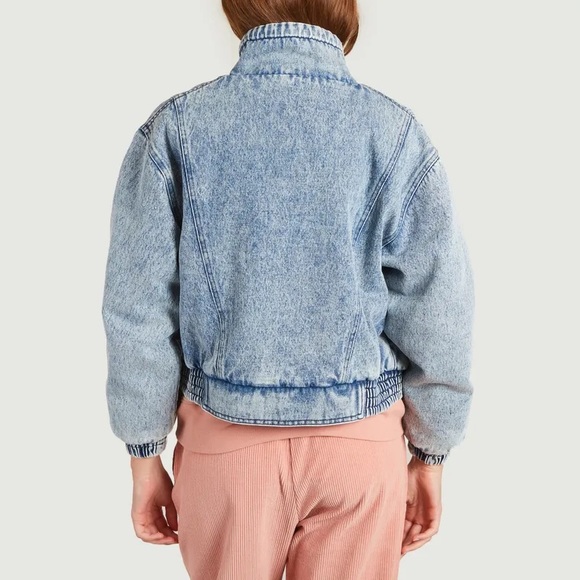 The New Society Bimba padded denim bomber jacket NWOT Rare! Ba&sh Sessun - Picture 3 of 4